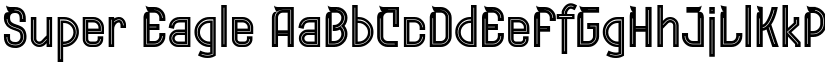 Super Eagle font