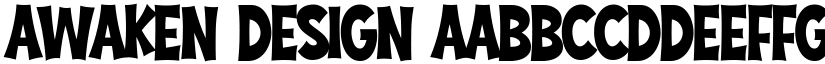 Awaken Design font