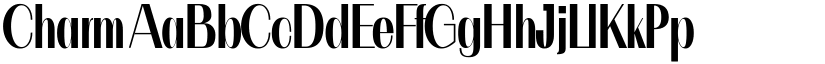 Charm font