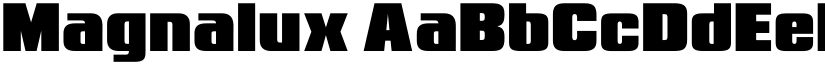 Magnalux font download