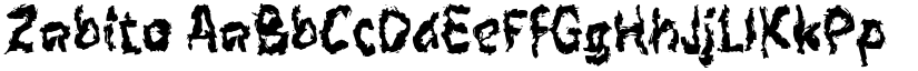 Zabito font download