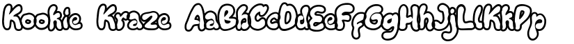 Kookie Kraze font
