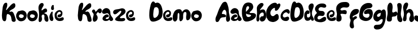 Kookie Kraze Demo font