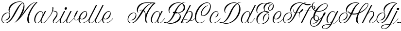 Marivelle font download