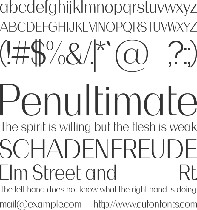 anima font preview