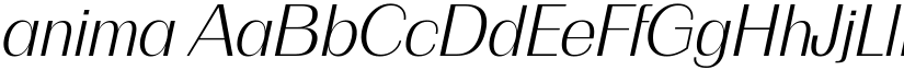 anima font