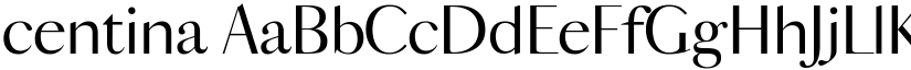 centina font