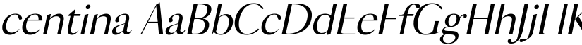 centina font