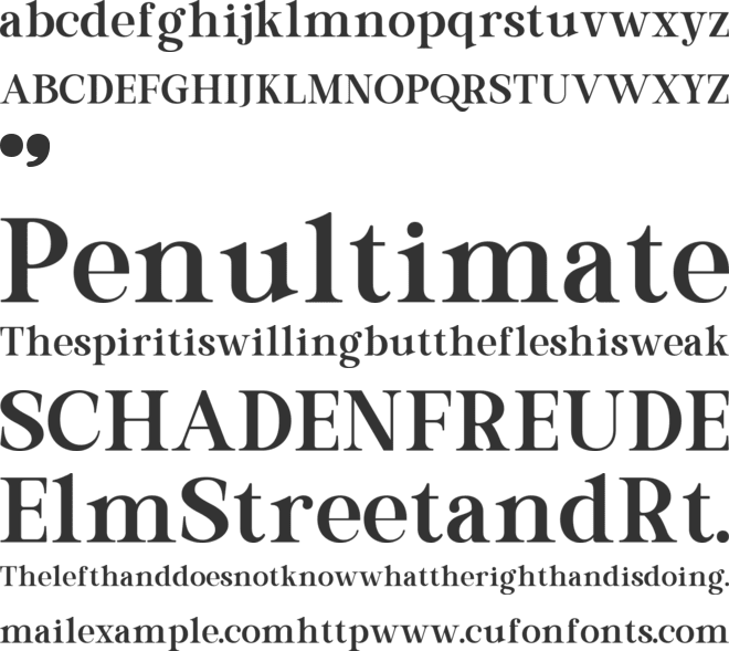 Movita Lite Edition font preview