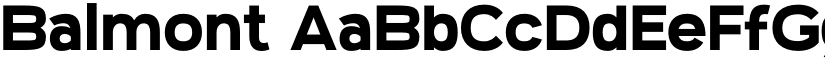 Balmont font download