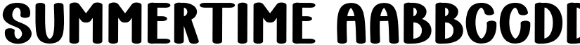 Summertime font