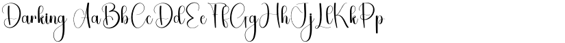 Darking font download