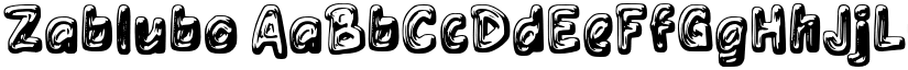 Zablubo font download