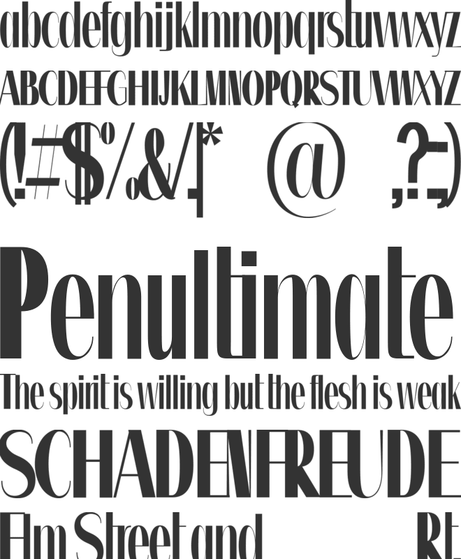 congue font preview