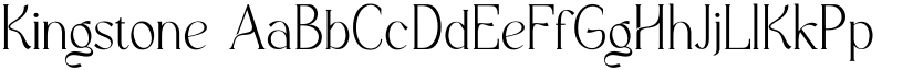 Kingstone font download