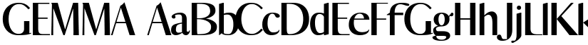 GEMMA font download