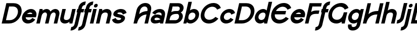 Demuffins font