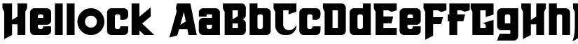 Hellock font download