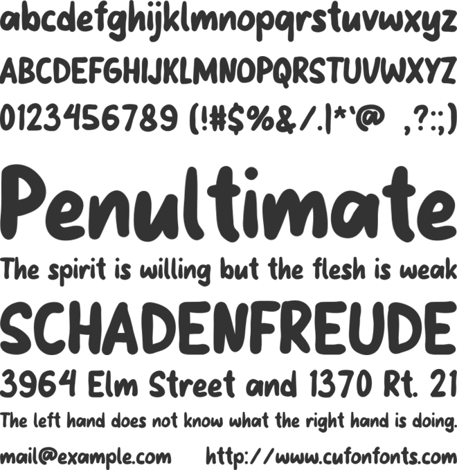 BABY-CRIBS font preview