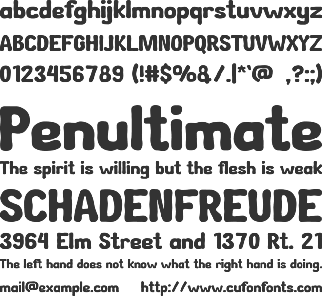 GELOMBANG font preview