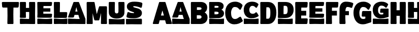 Thelamus font