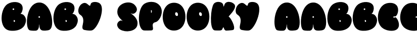Baby Spooky font