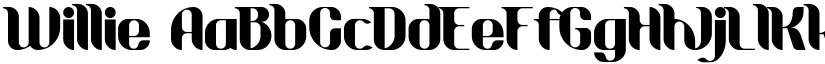 Willie font