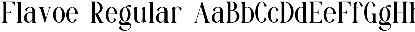 Flavoe font download