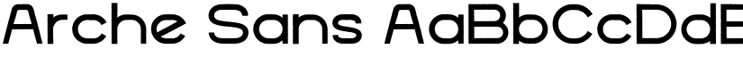 Arche Sans font download