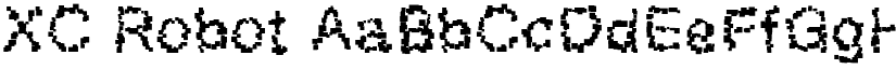 XC Robot font
