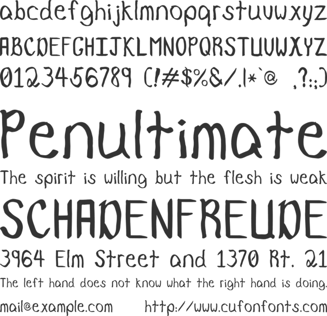 HazesBlockPrint font preview