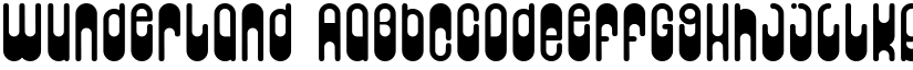 Wunderland font