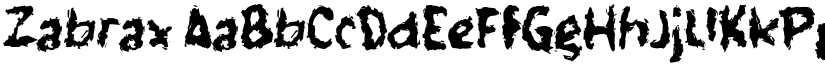 Zabrax font download