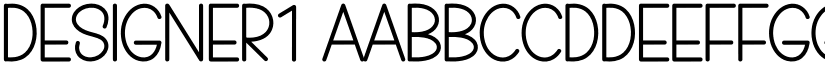 Designer1 font