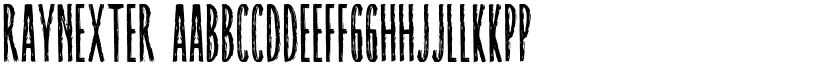 Raynexter font