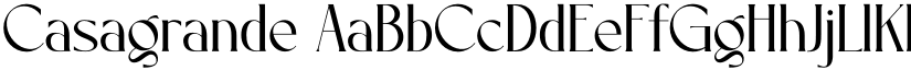 Casagrande font download