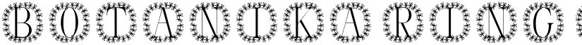 Botanika Ring Monogram font download