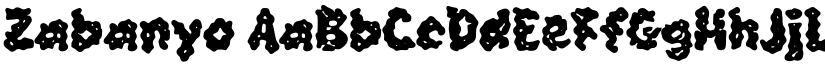 Zabanyo font download