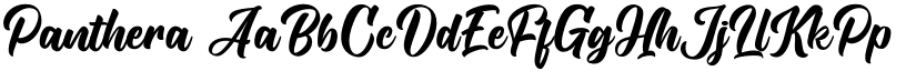 Panthera font