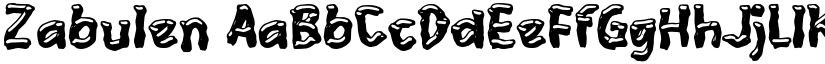 Zabulen font download