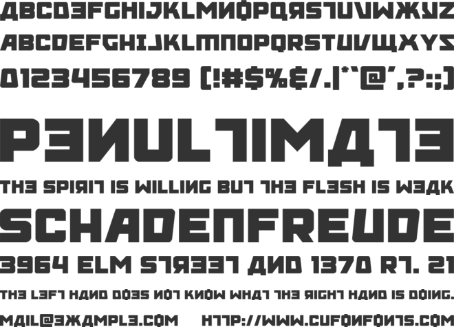 Kremlingrad font preview