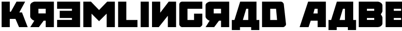 Kremlingrad font download