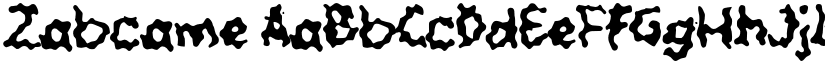 Zabcame font download