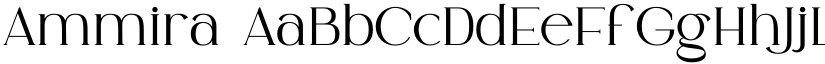 Ammira font