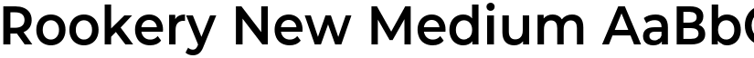 Rookery New Medium font