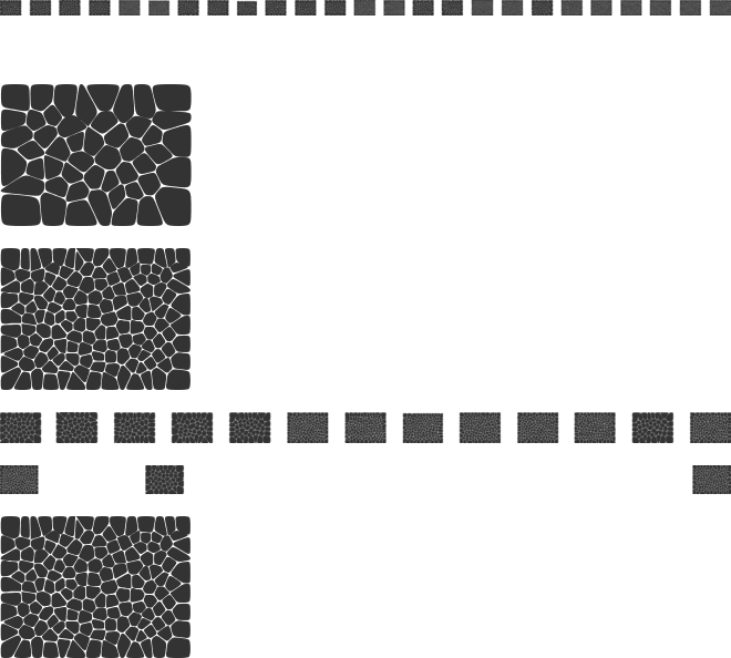 Voronoi Diagram font preview