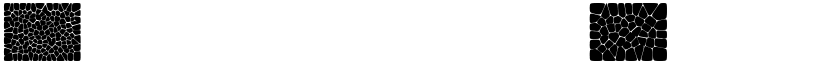 Voronoi Diagram font