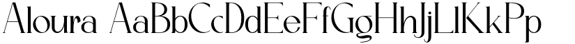 Aloura font download