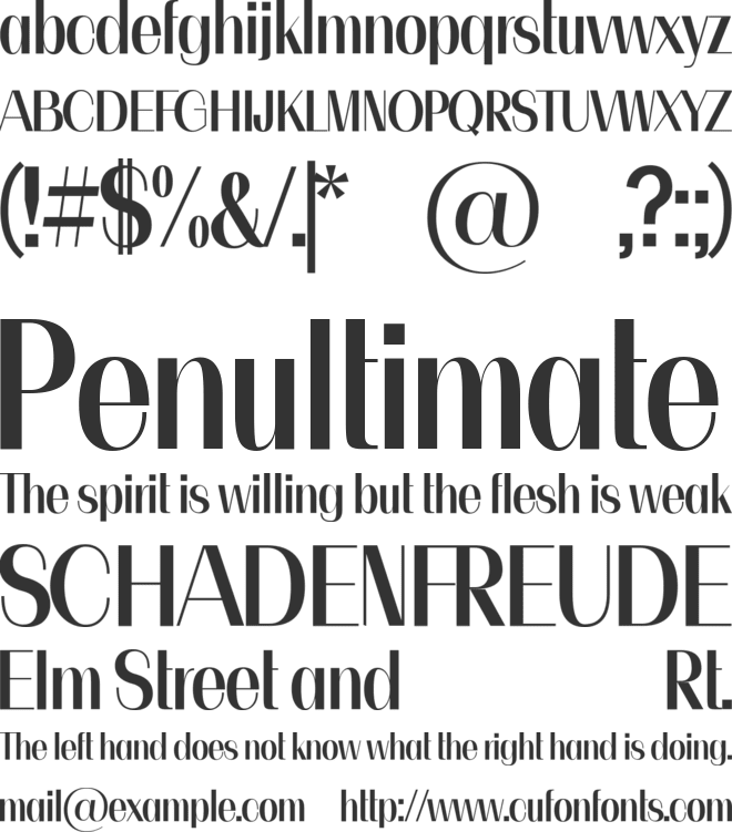 lovever font preview