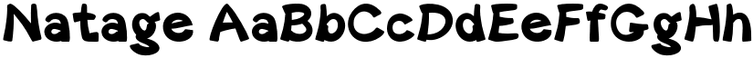 Natage font download